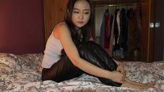 chinese-girl-in-leather-pants-and-leather-gloves-511