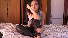 chinese-girl-in-leather-pants-and-leather-gloves-511